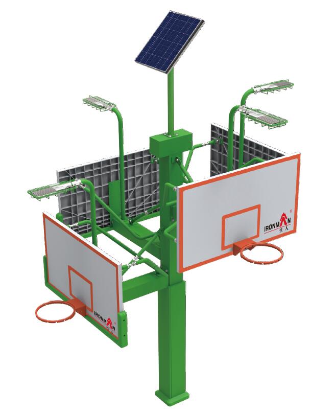 IRLQJ1502太陽能四位投籃籃球架